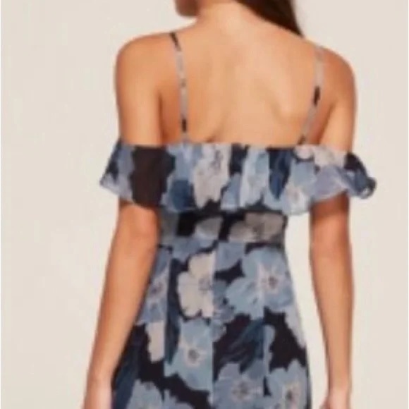 Reformation Odessa Dress in Fontaine (19) - Picture 2 of 8